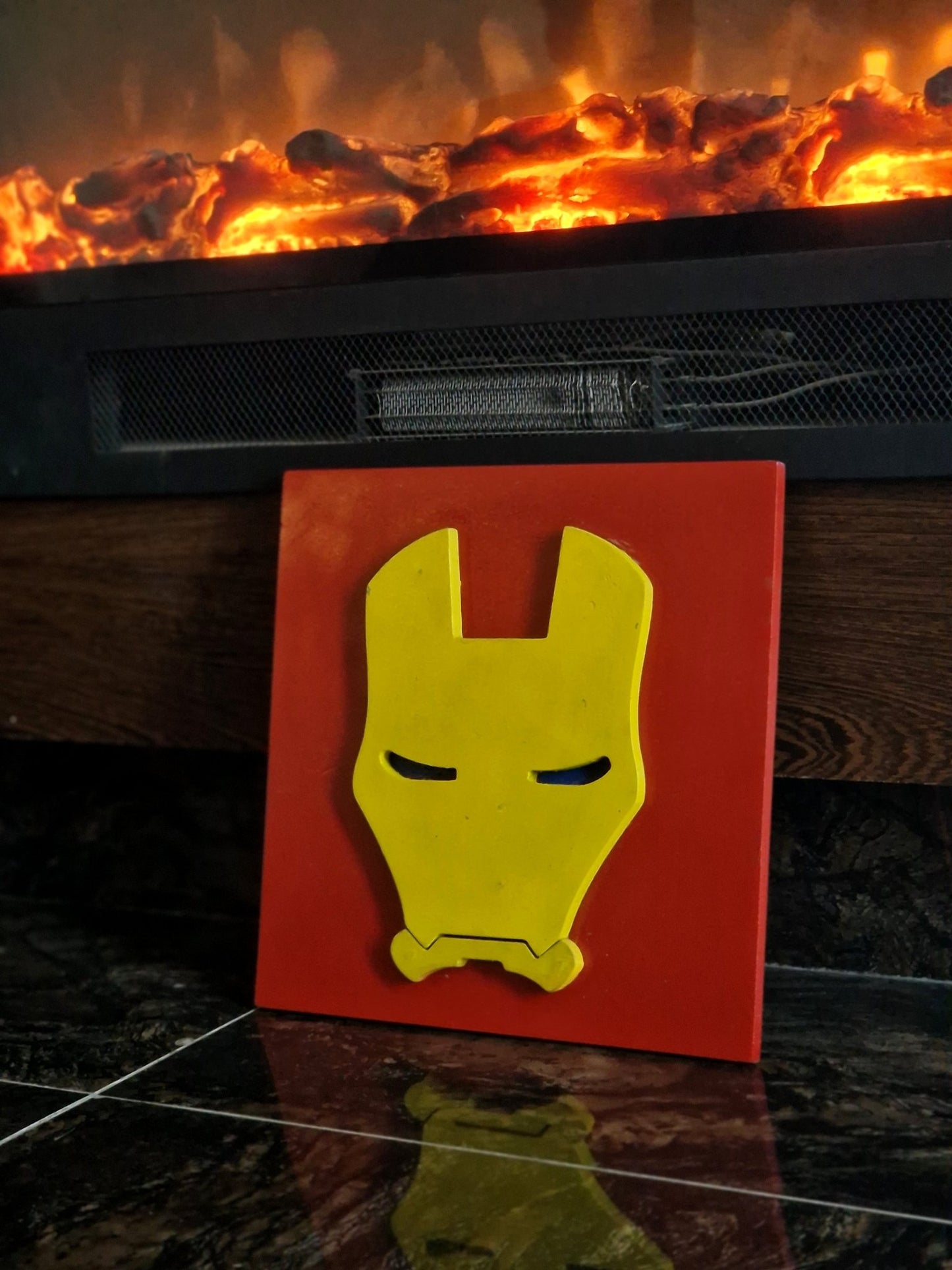 IRON - MAN 3D FRAME IN WOODEN ART (30% OFF) - MINDSTONE