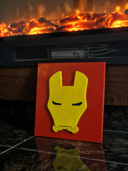 IRON - MAN 3D FRAME IN WOODEN ART (30% OFF) - MINDSTONE