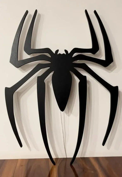 Black Spider Logo LED Light Up Wall Decoration - MINDSTONE
