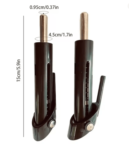 DROPSETTERS PINS 1 PAIR 2 PINS (Lock Weight Stack Pin Anti - Rust drop set pins gym) - MINDSTONE